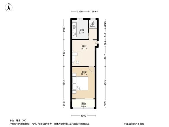 桃浦三村户型图