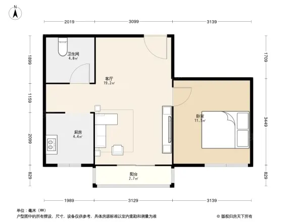 悦泰馨家户型图