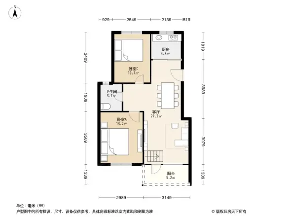 哈佛映像户型图