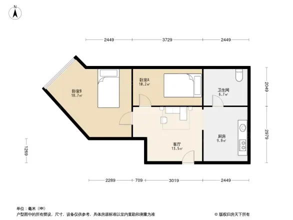格林尚元丽舍户型图