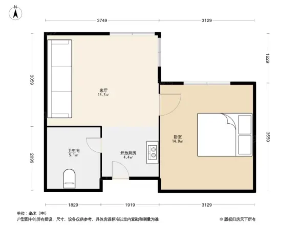 宅语原户型图