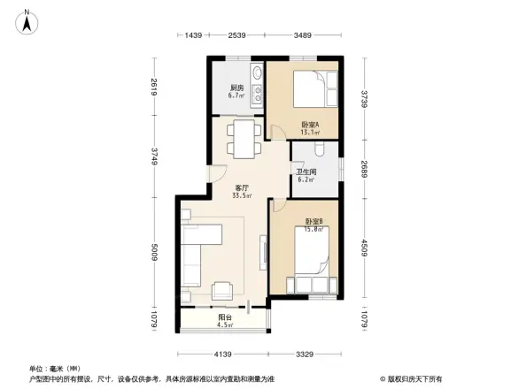 悦泰馨家户型图
