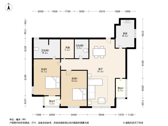 凤凰大厦户型图
