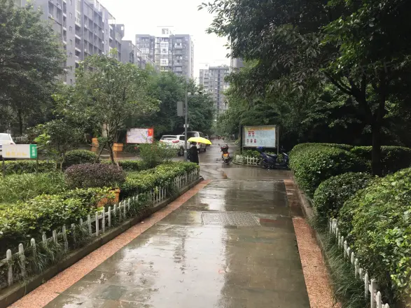 大渡口竹园小区实景图