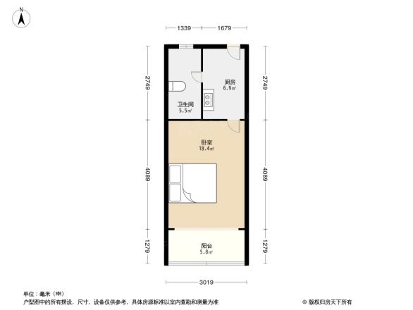紫叶花园户型图