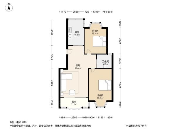 财大教师公寓户型图