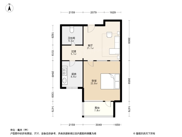 三江花园户型图