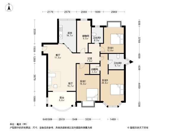 东苑半岛花园别墅户型图