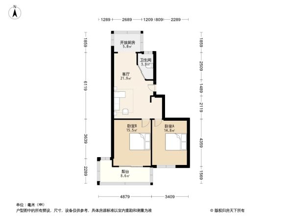 墅林苑户型图