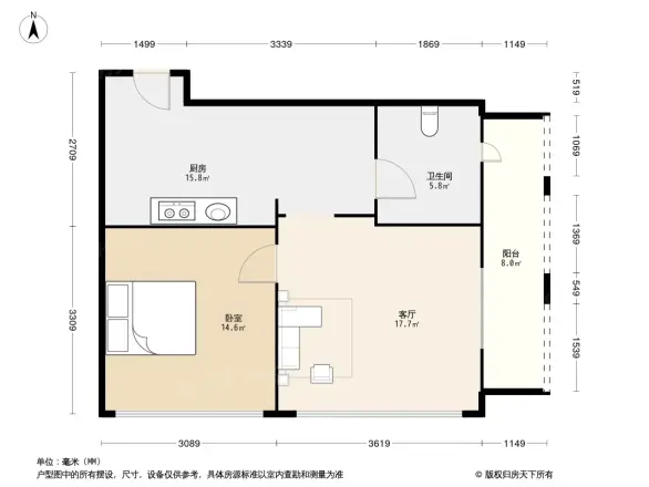 东和时代户型图