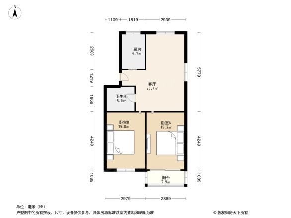 贝港二区户型图