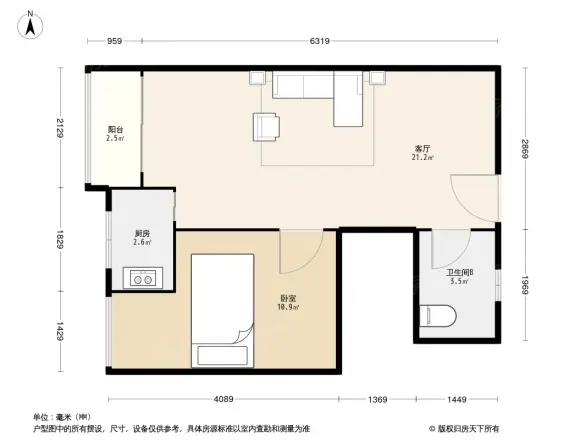 新城市广场户型图