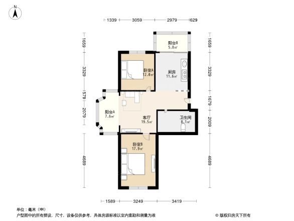 卉盛家园户型图