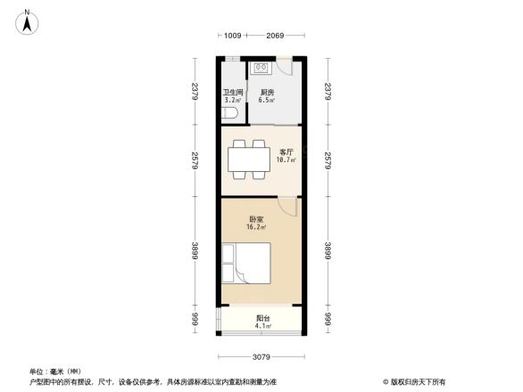 海滨二村户型图