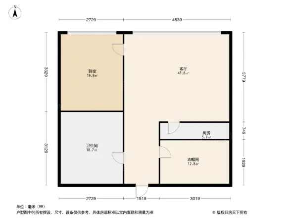 宁海东方君悦户型图图片