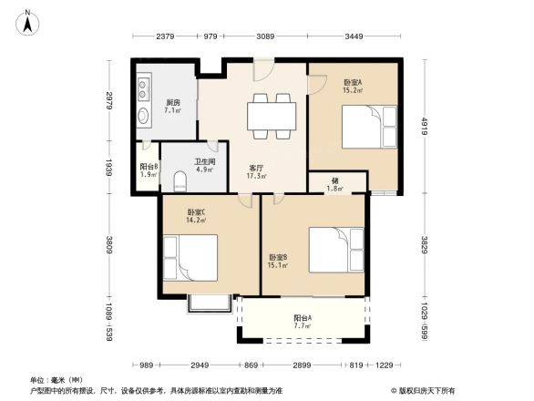 富兴雅苑户型图