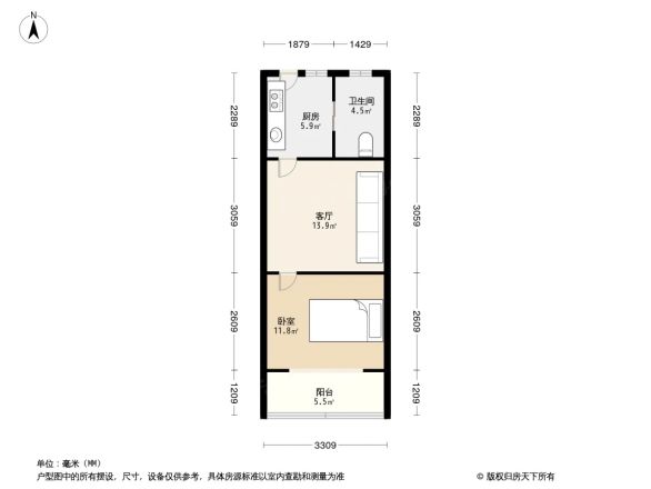 汇成一村户型图