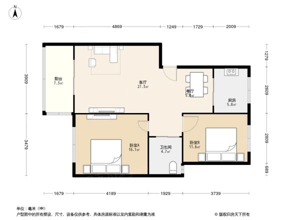 南郊花园公寓户型图