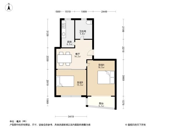富友嘉园户型图