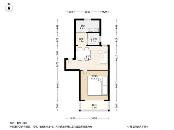 紫叶花园户型图