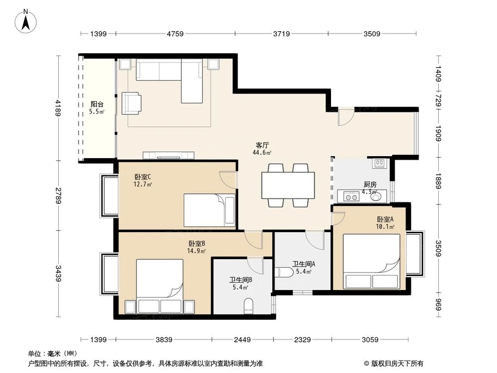 相似户型图