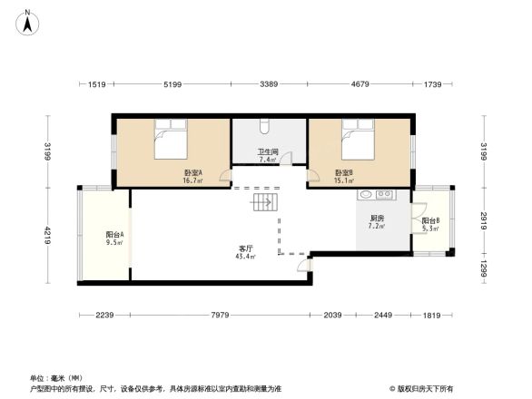 珠江小区户型图
