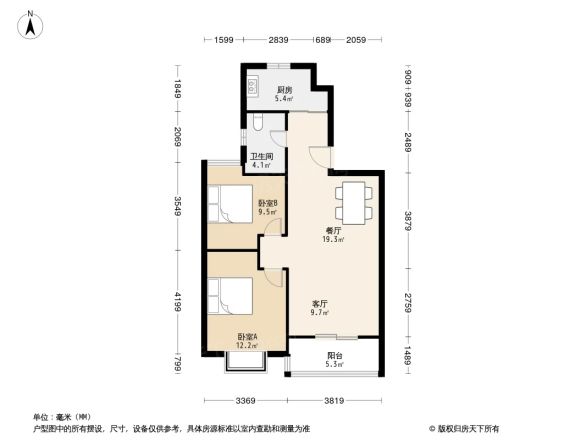 宝宸怡景园户型图