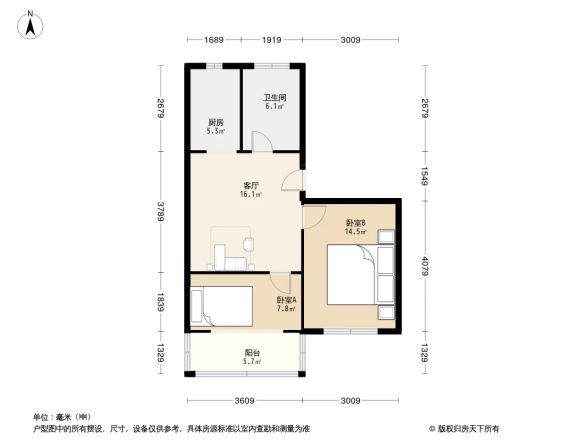 共富二村户型图
