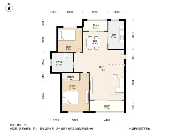 祥和名邸户型图