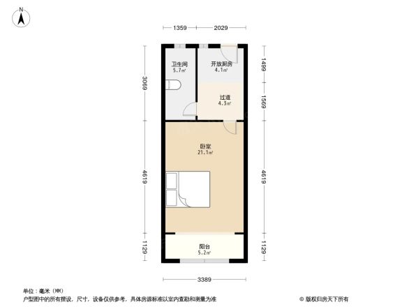 虹仙小区户型图