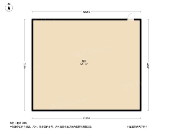 复地香堤苑户型图