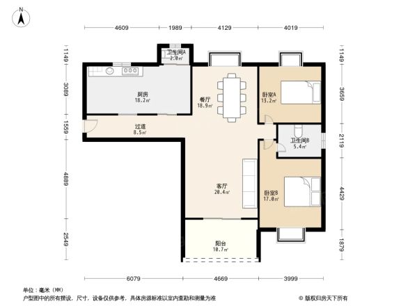 国际丽都城户型图