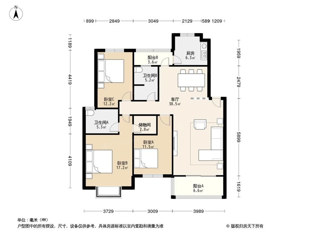 相似户型图