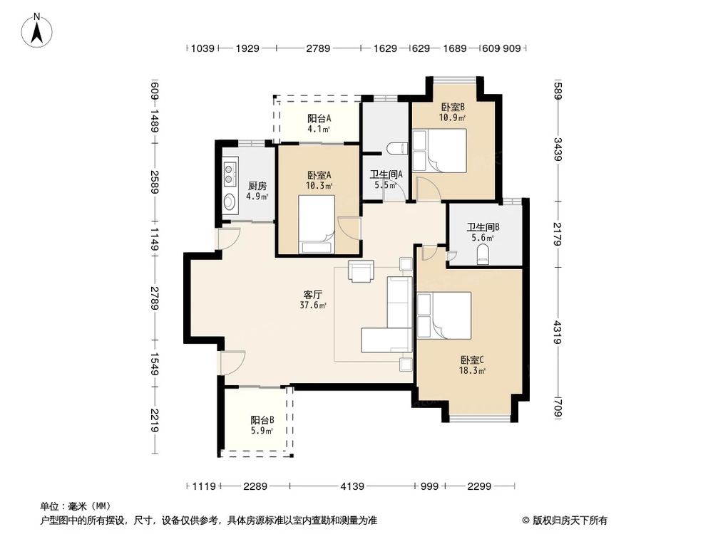 相似户型图