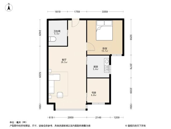 百佳庭院户型图