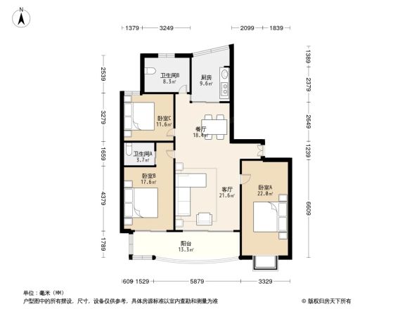 明杨豪苑户型图