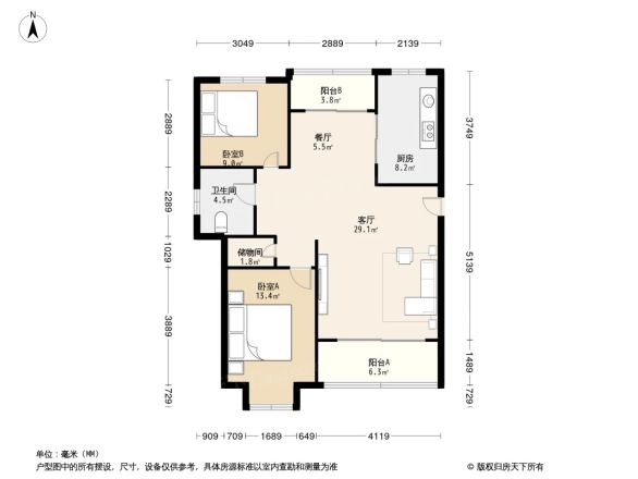 祥和名邸户型图
