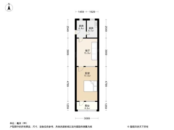 虹仙小区户型图