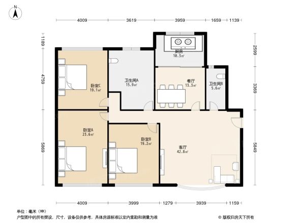 丰源海景户型图