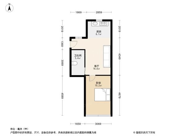 虹鹿花苑二公寓户型图