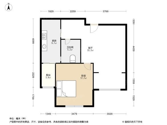 都市富苑户型图