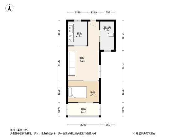 泰莱大厦户型图