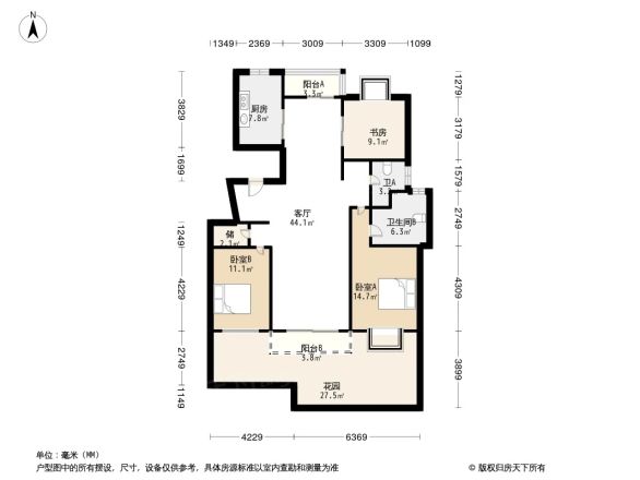 金色维也纳户型图