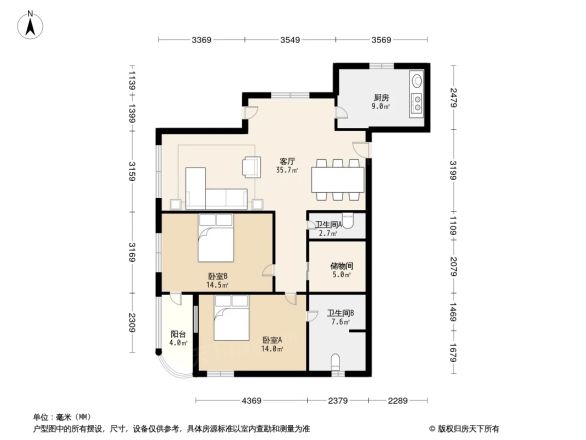 凤凰大厦户型图