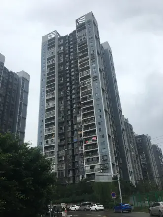大渡口竹园小区实景图