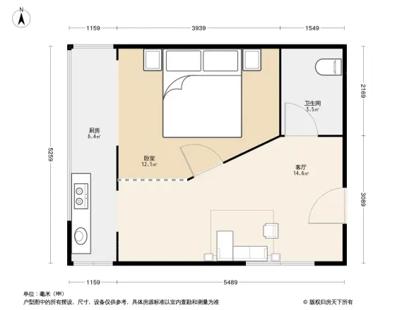 万达高层户型图