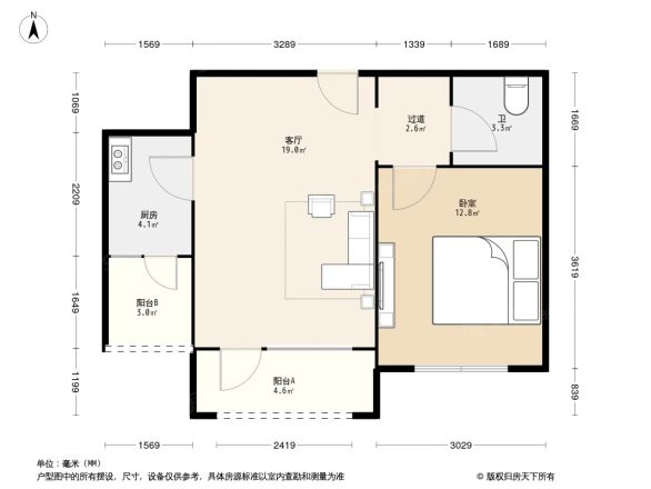 远洋时代城商住楼户型图