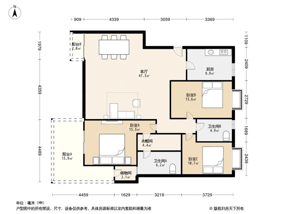 相似户型图