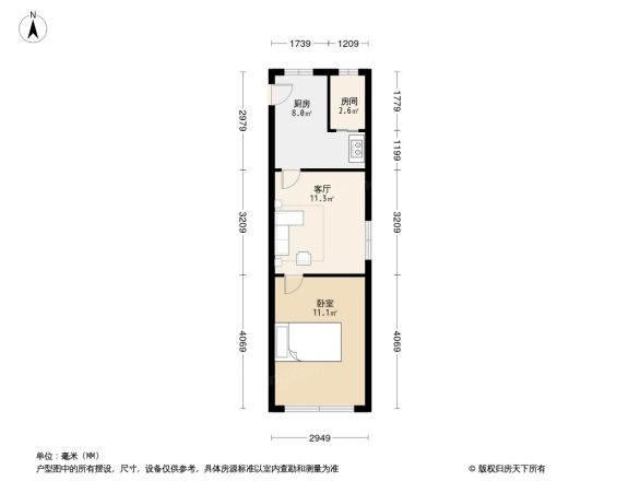 林绿家园户型图