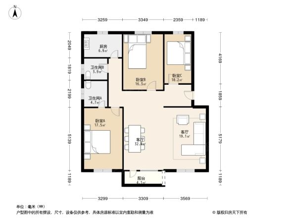 桂梅别墅户型图